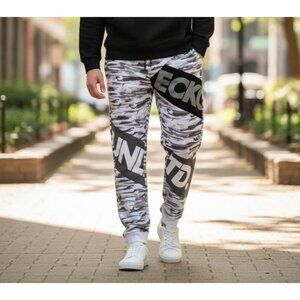 Ecko Unltd Men’s Fleece Jogger Pants White Camo - NWT 2XL